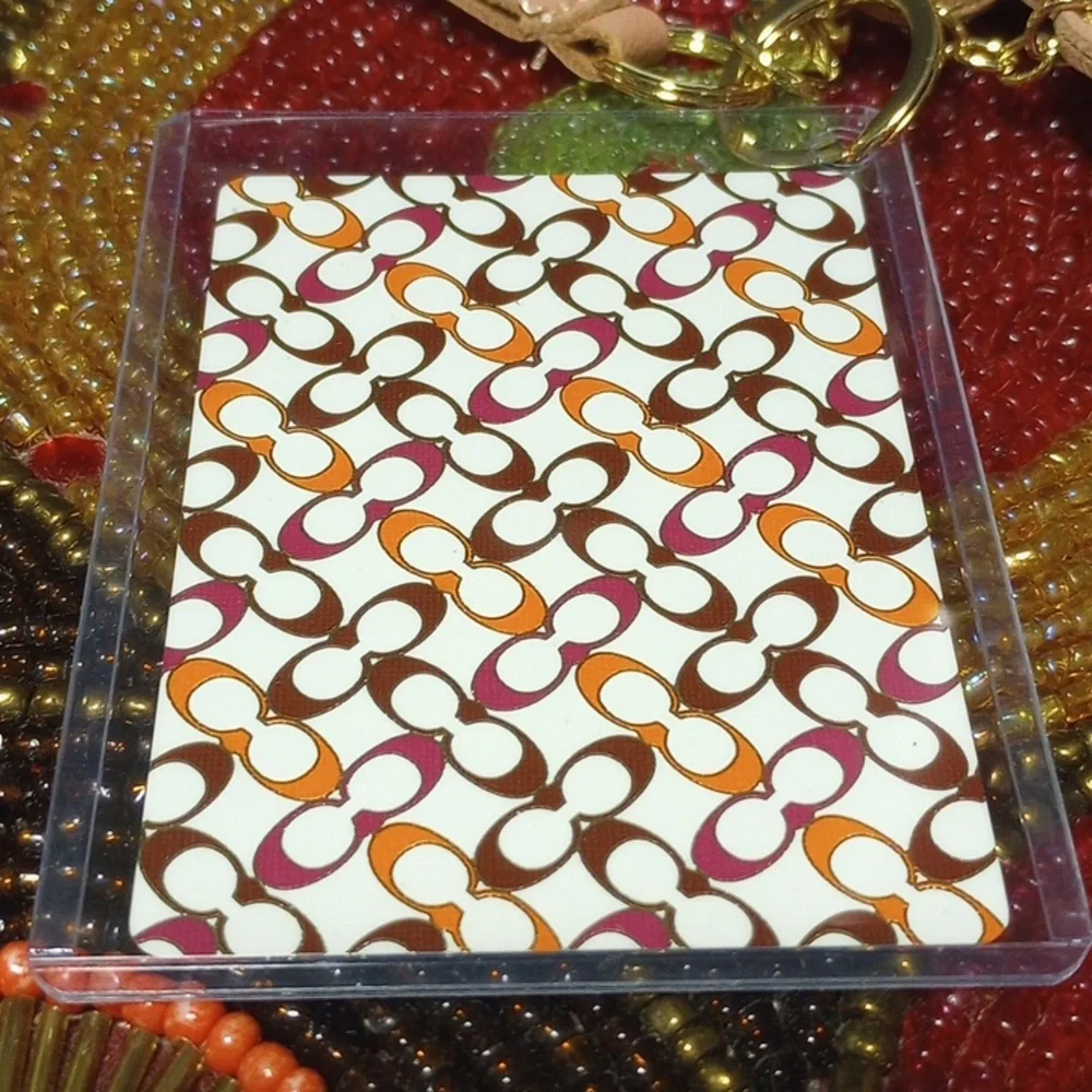 Coach Playing Card With Fashion Keychain - Picture 11 of 11